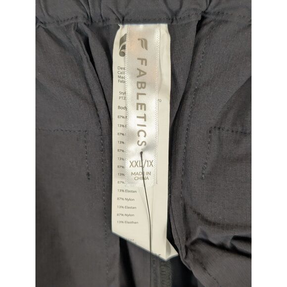 NWT Fabletics Heights Cargo Pants Black Men's Size 2XL/XXL - Picture 6 of 11